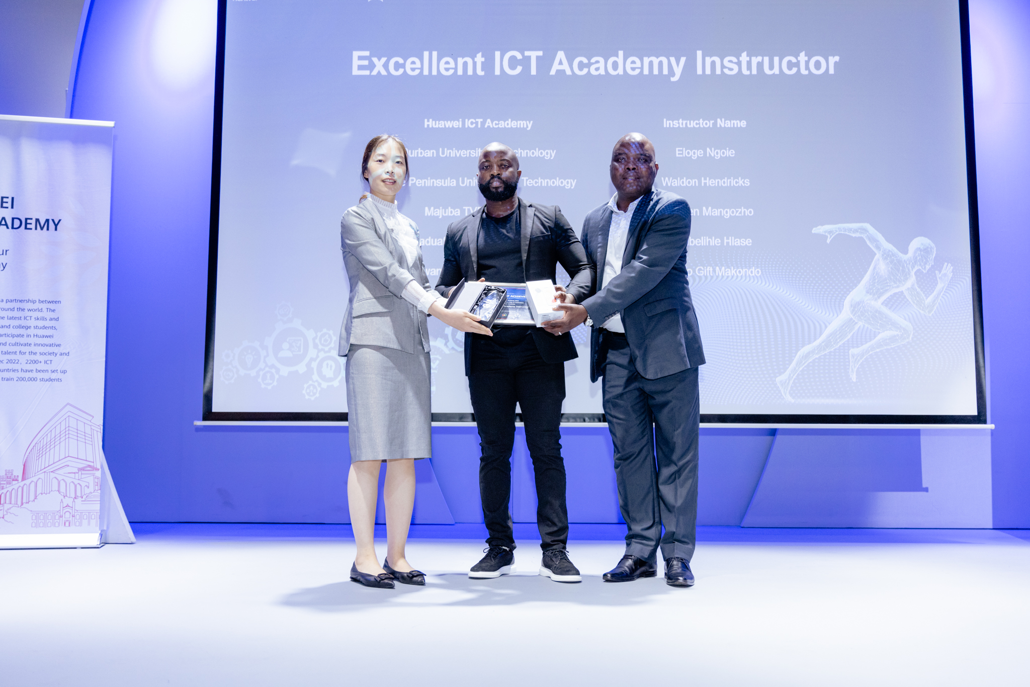 Eloge Ngoie at industry conference
